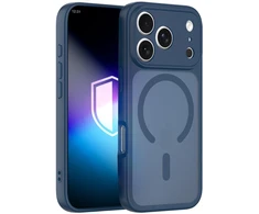 Dėklas 3mk Apple iPhone 17 Pro Max - Misty MagCase Mėlyna