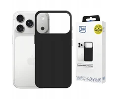 Dėklas 3mk Hardy Mellow MagCase do Apple iPhone 17 Pro Max/ 18 Pro Max juoda