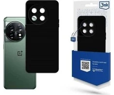 3mk matinis dėklas, skirtas OnePlus 11 5G - juodas
