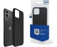 3mk silikoninis Apple iPhone 11 - dėklas telefonui juodos spalvos