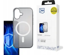 3MK Frosty Mag Apple iPhone 16 dėklas telefonui baltos spalvos