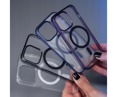 Dėklas 3mk Frosty MagCase Apple iPhone 16 Plus juodas