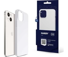 Dėklas 3Mk Protection 3 mk Hardy silikoninis „MagCase“, skirtas „iPhone 15 Plus“ – baltas