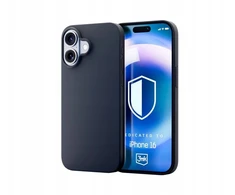 3MK Dėklas Hardy Silikoninis dėklas Graphite do Apple iPhone 16