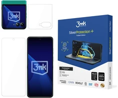 3Mk apsauga Motorola Razr 70 - 3mk sidabrinė apsauga+ sulankstomas leidimas