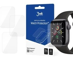 Apsauginė ekrano plėvelė 3MK išmaniojo laikrodžio Apple Watch SE, 44mm, 3vnt.