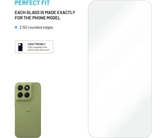 3MK grūdinto stiklo FIXED pro Motorola Moto G67 5G, 2 vnt., skaidrus