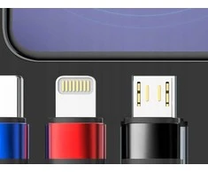 3Mk Protection 3mk Hyper Cable N-SERIES 3 in 1 USB-A / Lightning / Micro 1.2m 9V/2A 18W - juodas