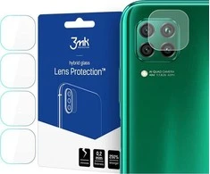 3Mk Protection HIBRIDINIS STIKLAS 3MK LANKSTUS STIKLINIS OBJEKTYVAS HUAWEI P40 LITE FOTOAPARATUI 4 VNT.