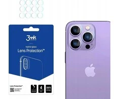 Apsauginis stiklo kamerai Apple iPhone 14 Pro Max / 14 Pro 7H, skirtas 3mk serijos objektyvo apsaugai