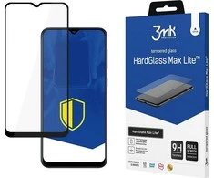 LCD apsauginis stikliukas 3mk Hard Glass Max Lite Samsung A025 A02s/A035 A03/A037 A03s juodas