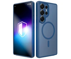 Dėklas 3MK Misty MagCase do Samsung Galaxy S25 Ultra mėlyna