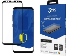 Samsung Galaxy S8/S9 - 3mk HardGlass Max Juodas