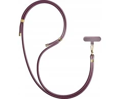 Išmanusis telefonas lanyard 3mk EasyClip Elite - burgundy