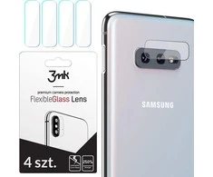 HYBRID GLASS 3MK FLEXIBLE GLASS LENS SAMSUNG GALAXY S10E FOR CAMERA 4 PCS.