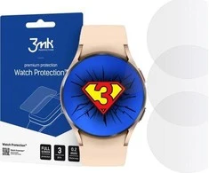 Apsauginis ekrano stikliukas Samsung Galaxy Watch 4, 40mm, 3 VNT.