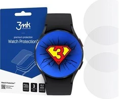 Apsauginis ekrano stikliukas Samsung Galaxy Watch 4, 44mm, 3 VNT.
