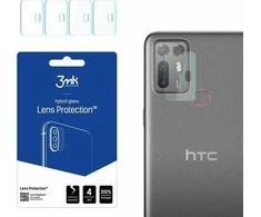 HYBRID GLASS 3MK FLEXIBLE GLASS LENS HTC DESIRE 20 PLUS CAMERA 4 PCS.