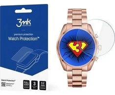 3mk Watch Protection™ prieš FlexibleGlass hibridinį stiklą Michael Kors Gen 6 Bradshaw