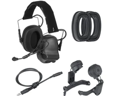 3mtm Earmor – Aktyvios klausos apsaugos priemonės M33SET – Juoda