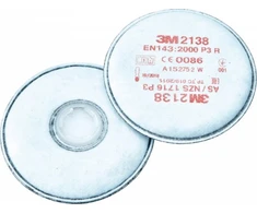 3Mtm 3M filtras 2138 P3R su aktyvuota anglimi 20 vnt.