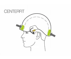 Apsauginis šalmas Petzl Vertex Vent, su ventiliacija, raudonas