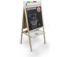 3Toysm 4in1 MAGNETINĖ KREIDOS LENTA, POPIERIUS, ABAKUSAS