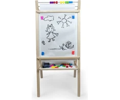 3Toysm 4in1 MAGNETINĖ KREIDOS LENTA, POPIERIUS, ABAKUSAS