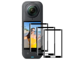 Kf 3x Grūdintas stiklas Apsauga Ekrano LCD apsauga, skirta Insta 360 Insta360 X4 X5 / KF31.184