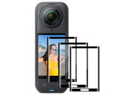 3x grūdinto stiklo LCD ekrano apsaugos, skirtos „Insta 360 Insta360 X4 X5“ / KF31.184