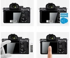 3 vnt. 9 colių stiklinių ekrano apsaugų rinkinys, skirtas „Sony A9 A7iii A7r Ii Rx1 Rx10 Rx100“ / „K&amp;f Concept“ / Sku.2194
