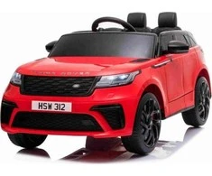 Ramiz Vaikiškas elektrinis Range Rover Velar su nuotoliniu valdymu, 3 greičiai, juodas sėdynė