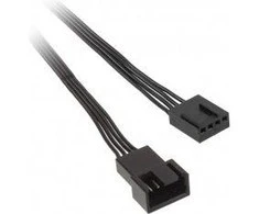 Kolink 4-pin PWM extension 30 cm – juodas