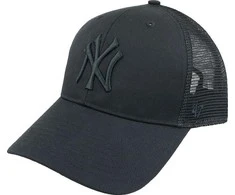 Kepurė 47 Brand MLB skrybėlė New Yankees Branson Cap juodas (B- BRANS17CTP- BKB)