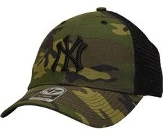 Kepurė 47 Brand 47 Brand New York Yankees MLB Branson Cap B-CBRAN17GWP-CMJ žalia