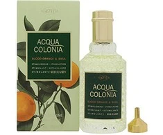 Odekolonas 4711 Acqua Colonia Blood Oranžinis And Basil Eau De Cologne Purškiklis 50ml