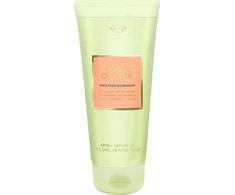 4711 Acqua Colonia Baltas Peach &amp; Coriander Moisturizing Dušo želė Body All Skin Types, 200 ml