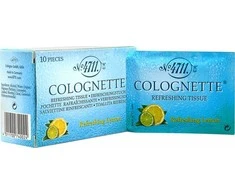 Set 4711 Colognette Refreshing Lemon Cleansing Wipes, 10 vnt.