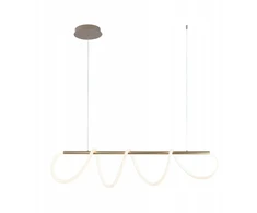 4concepts Zuma Line Balbo 20006PM-GD pakabinamas šviestuvas, modernus dizainerio metalinis šviestuvas, 1x45W LED, 3000K/4000K/6000K, auksinė/balta