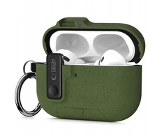 „Tech-Protect“ plonas kabliuko dėklas, skirtas „AirPods Pro 3“ ausinėms - Žalias