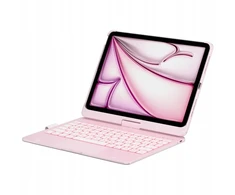 Typecase Flexbook Touch do iPad Air 11" M2 2024 / M3 2025 / M4 2026 šviesiai rausva