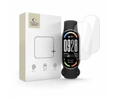 Hidrogelinė apsauginė plėvelė Tech-Protect HYDRO FLEX+ 2-PACK XIAOMI SMART BAND 8 / 9 / 10 / NFC CLEAR