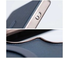 Oem GENTLEMAN MAG COVER dėklas suderinamas su MagSafe skirtas Samsung Galaxy A36 mėlynos spalvos
