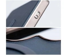 Oem GENTLEMAN MAG COVER dėklas suderinamas su MagSafe skirtas Apple iPhone 14 Pro mėlynos spalvos