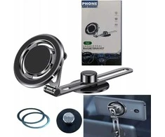 4Kom Magnetinis laikiklis automobilio prietaisų skydelio kabinai, telefono išmaniajam telefonui, „Magsafe iPhone“ / „T10“