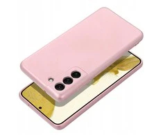 Oem METALLIC Dėklas skirtas Samsung Galaxy S25 Edge rožinės spalvos