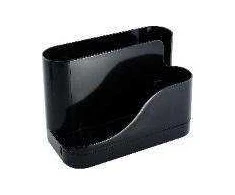 4Kom Smart Desk Organizer juoda