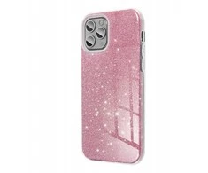 4Kom Oem SHINING Dėklas skirtas Xiaomi Redmi Note 14 Pro 4G rožinės spalvos