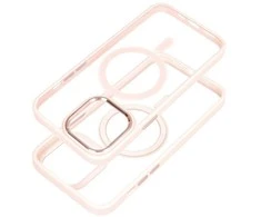 Dėklas Oem Case for iPhone 17 PRO MAX Color Edge Mag Cover compatible with MagSafe pink