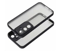 4Kom Oem VARIETE Dėklas skirtas Samsung Galaxy S25 Edge juodos spalvos